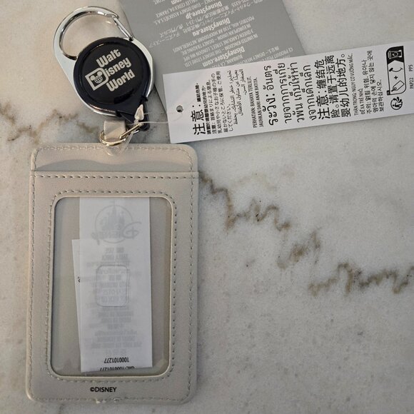 Disney Parks - Walt Disney World - 4 Parks - ID Lanyard/Keychain Holder - BNWT - Picture 2 of 2